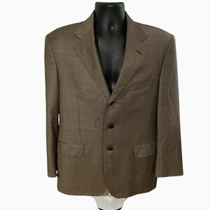 Sutoria‎ x Ermenegildo Zegna Trofeo Wool Blazer Sz 40 Casual Career Dual Vents